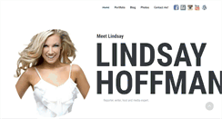 Desktop Screenshot of lindsaybhoffman.com